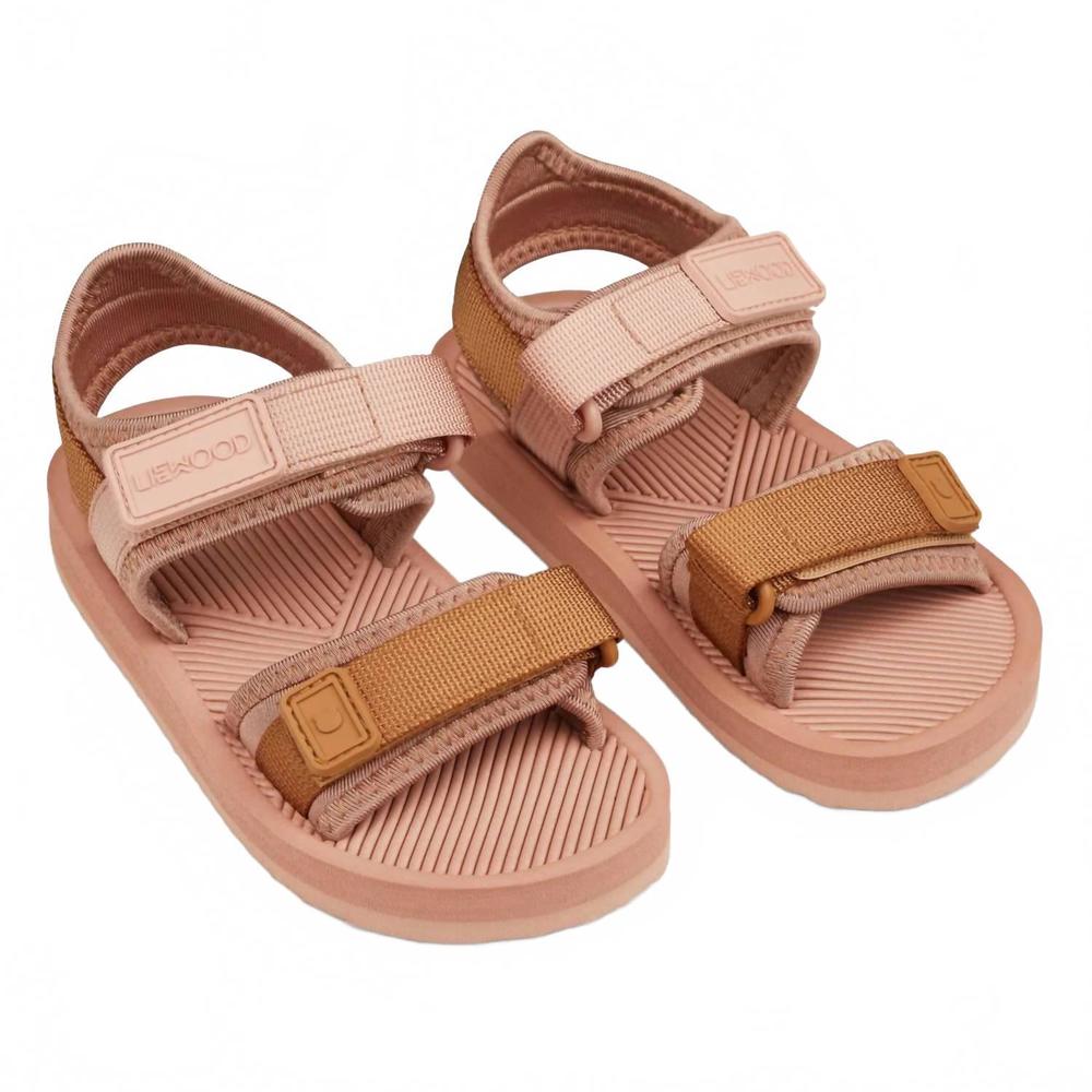 NEW LIEWOOD kid's monty strap sandals in rose mix